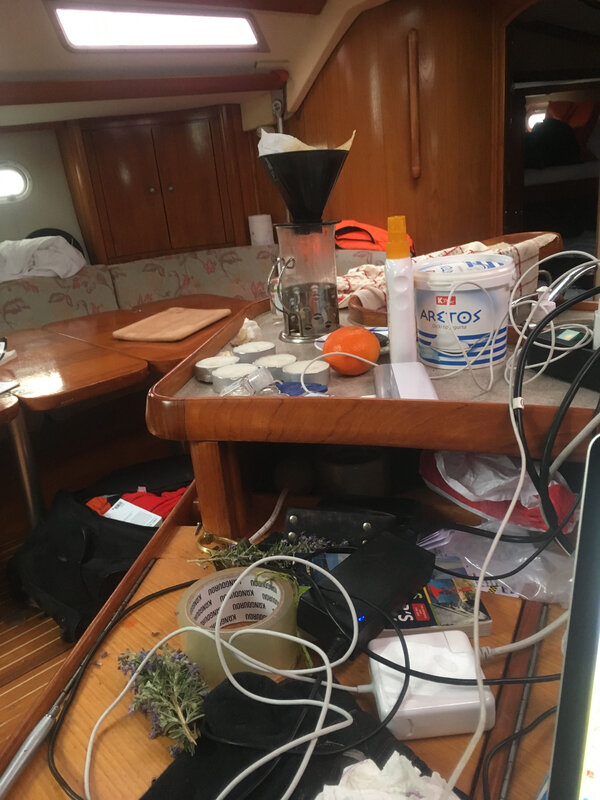 Préparation du café, à l'ouest de Rt Stoja