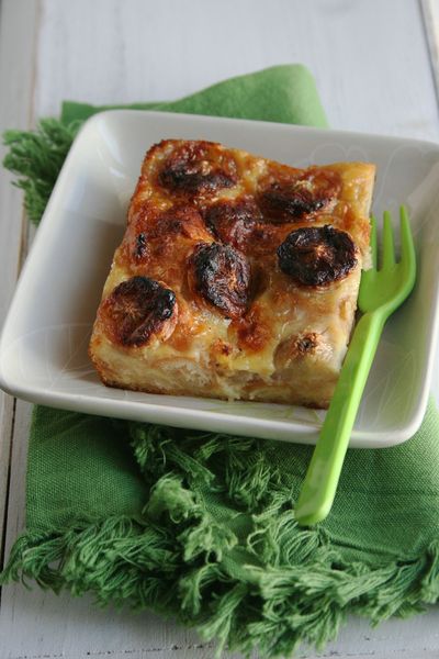 pudding à la banane et épices
