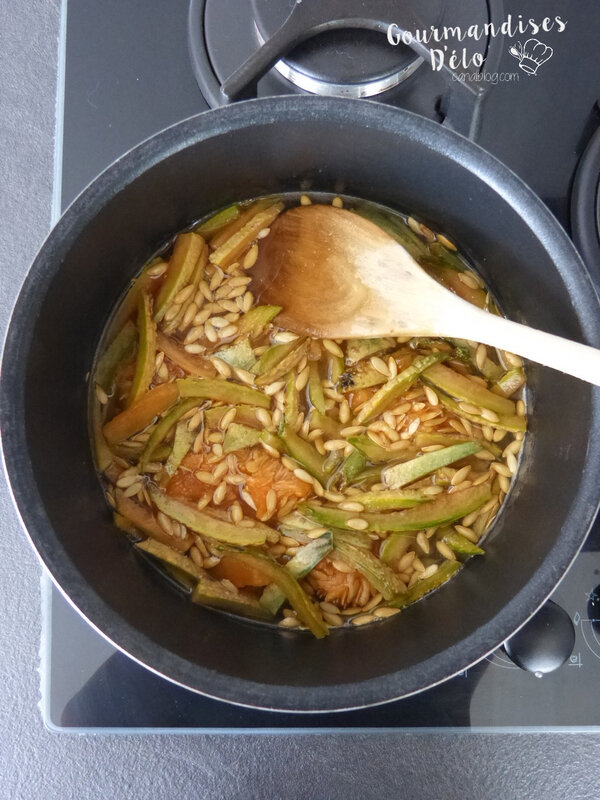 Confiture peau de melon (4)