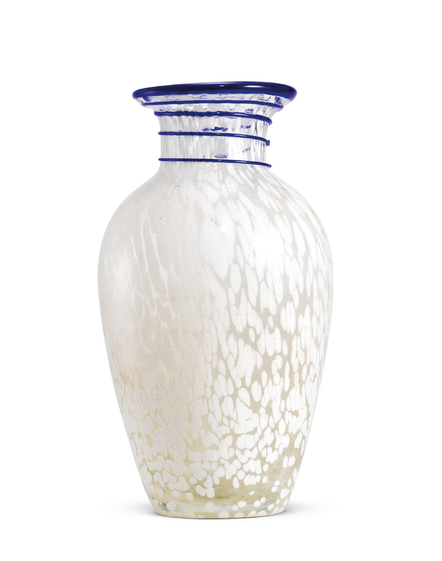 An important and very rare Beijing glass vase, Qing dynasty, early 18th century
