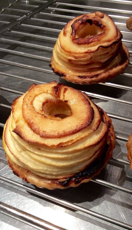 Tartelettes aux pommes façon Jacques Génin
