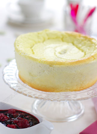 Un nuage de vanille recettes Compotée de fruits à la vanille sur son lit de fromage blanc