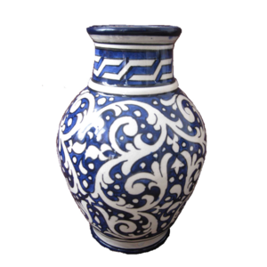 pot safi_vase_moyen_Maroc_artisanat_bleu-1024x1024