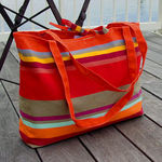 Beach Bag-Cabana Red