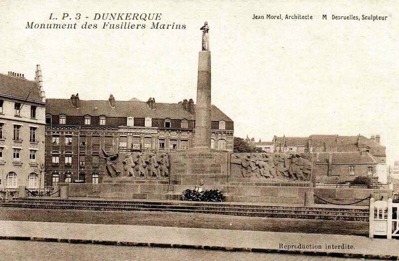 Monument fusillers marins Dunkerque