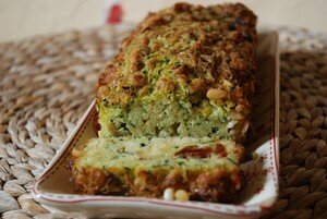 Cake courgettes pignons de pin et tomates séchées recettes dessert Biscotti aux pignons