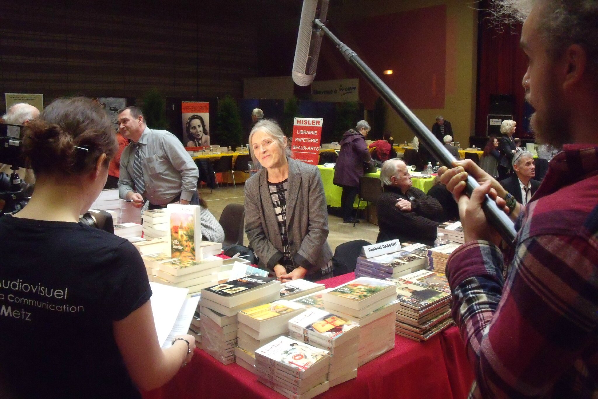 Elise Fischer présente ses derniers romans, dont Villa Sourire, sur le thème des femmes dans la guerre
