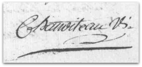 Chauviteau signature z