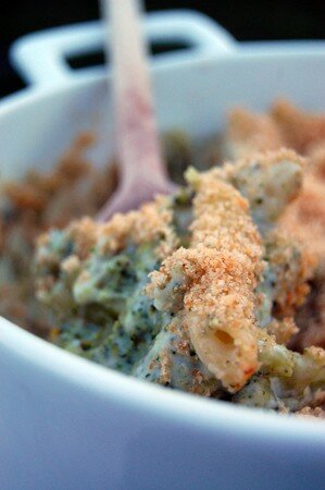 Gratin pâtes & brocolis au bleu recettes Fusillis au bleu et aux noix