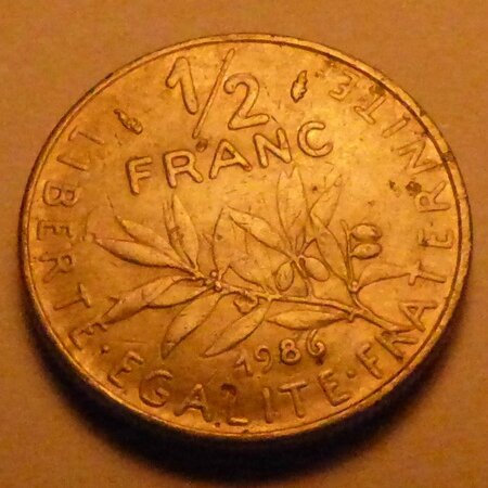 demi franc 1986