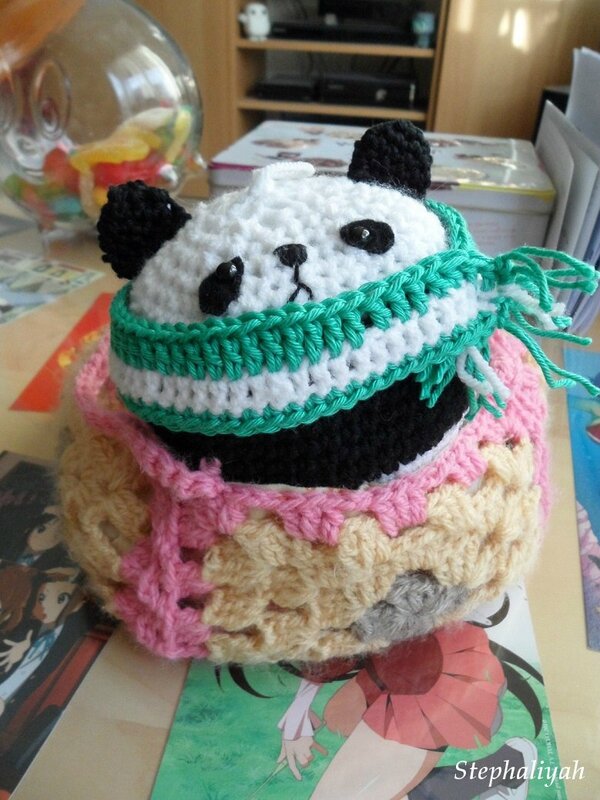 Petit panda crochet - 21 novembre 2016
