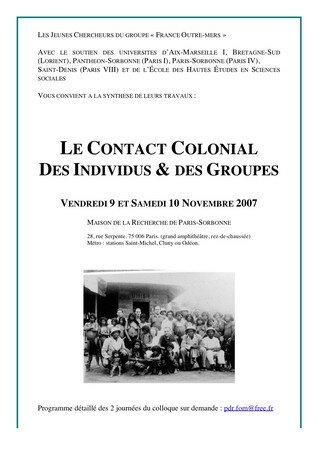 Affiche_du_colloque_Le_Contact_Colonial__Paris_Sorbonne__9_et_10_novembre_2007_version_corrige_e