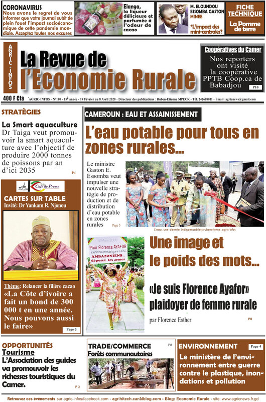 La revue de l'économie rurale_(c)rubenetienne_N°180_eau en zones rurales_agric-infos_