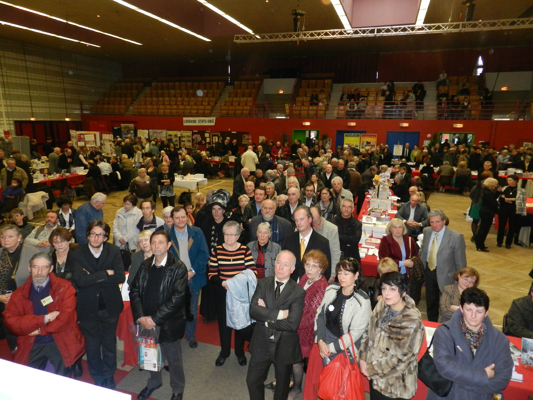 Le public pendant les discours