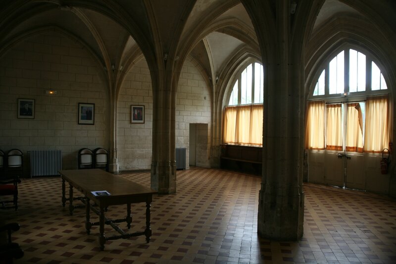 Ferrières-en-Gâtinais, salle capitulaire (Photo A. Estienne)