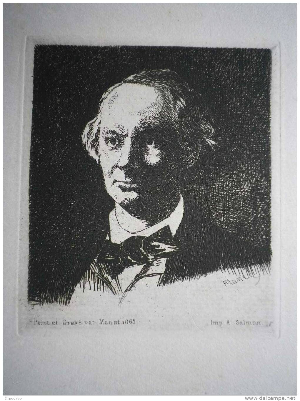 baudelaire par manet