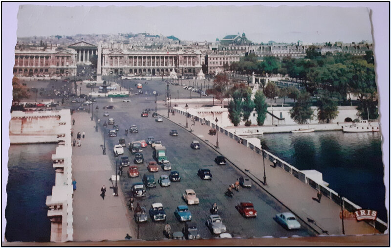 Place de la Concorde - datée 1960