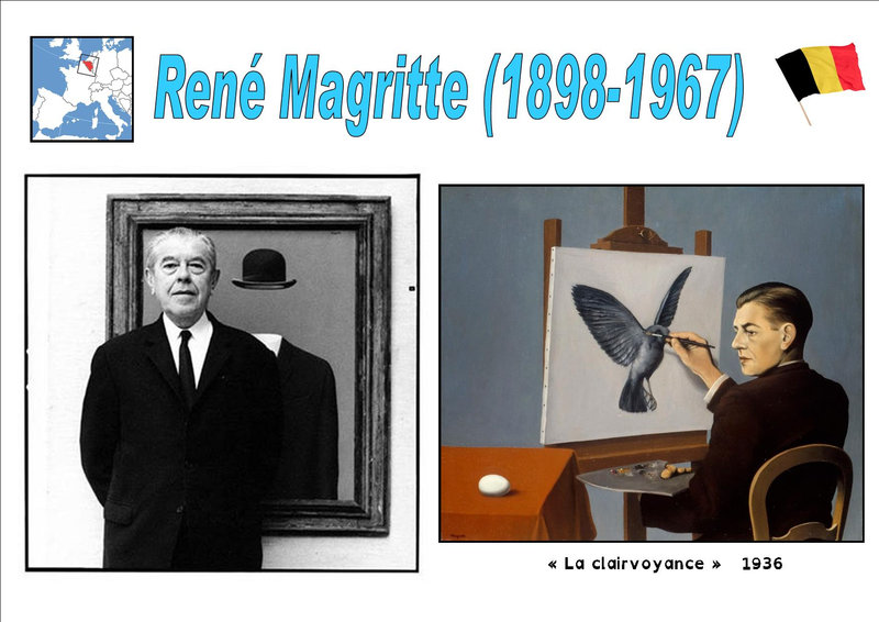 affichage Magritte
