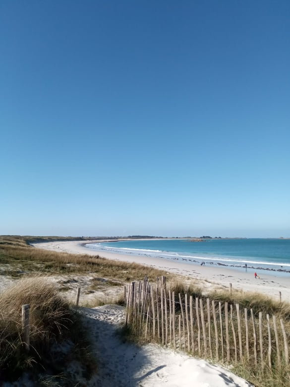 Plage d'Erleach, St Pabu, Finistère