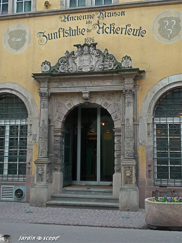 Ancienne maison Zunftstube der Ackerleute (1926) à Colmar