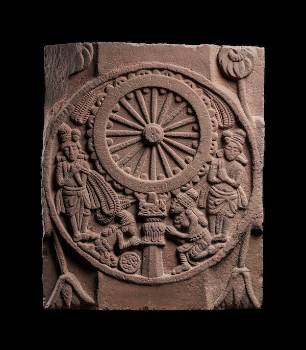 Indian Elephant Wheel Toy From Madhya Pradesh - 18thC Indian Elephant Wheel Toy From Madhya Pradesh - 18thC