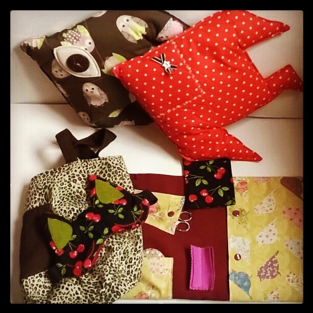 Une partie des cadeaux faits maison