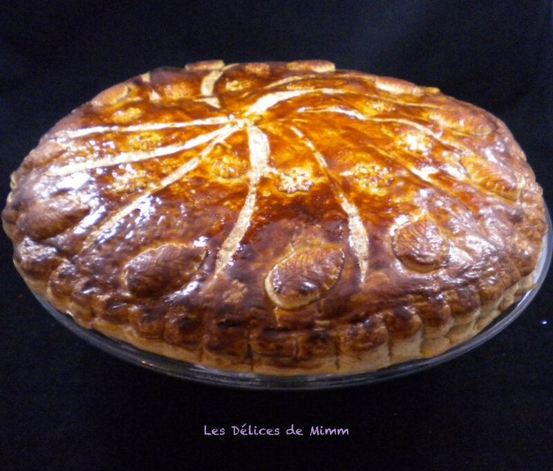 Galette des rois à la crème d’amandes 4