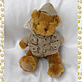 Peluche Doudou Ours Edmund L'Explorateur The Teddy <b>Bear</b> Collection