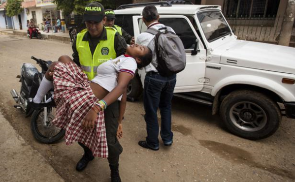 Colombie--gachis--jeunes-filles-victimes