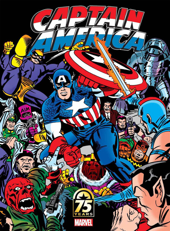 captain america 75th anniversary magazine