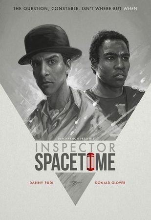Inspector Spacetime by Sam Spratt (Toile Tissé)