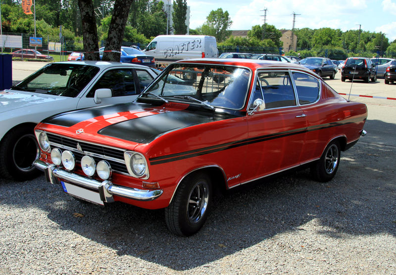 L' Opel kadett type B L rallye coupe Kiemen (1965-1970