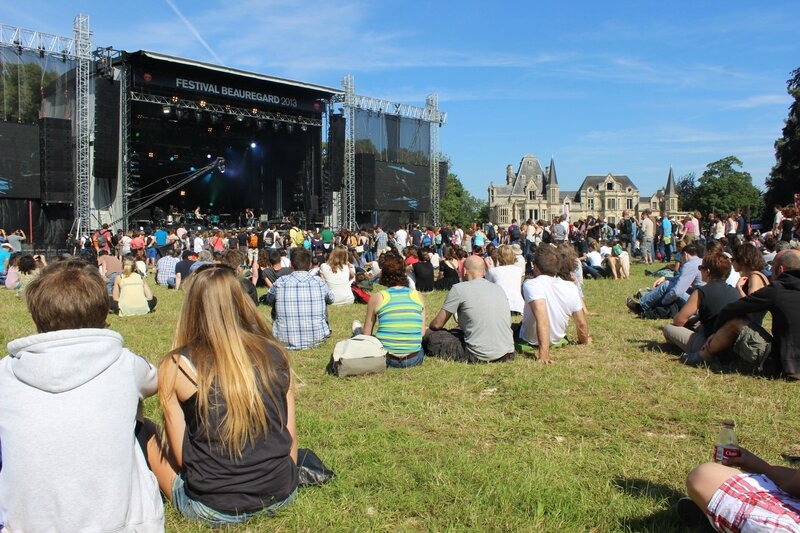 festival Beauregard 2013 site