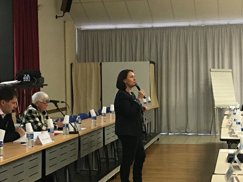 élection président Catherine Brunaud-Rhyn bureau communauté agglomération Mont-Saint-Michel Normandie janvier 2017 élus délégués communautaires 07-01-2017 espace culturel Isigny-le-Buat
