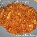 risotto poulet macis