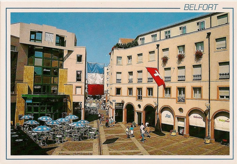 Belfort CPM Place Commune de Paris