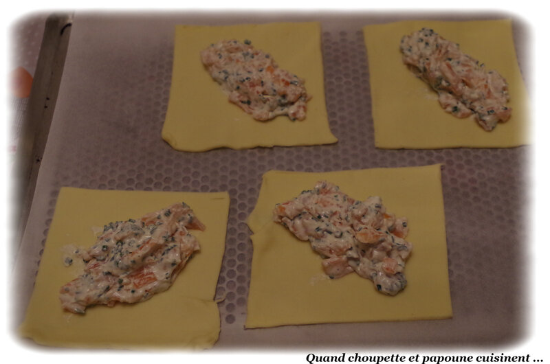 feuilletés au saumon et fromage frais-8274