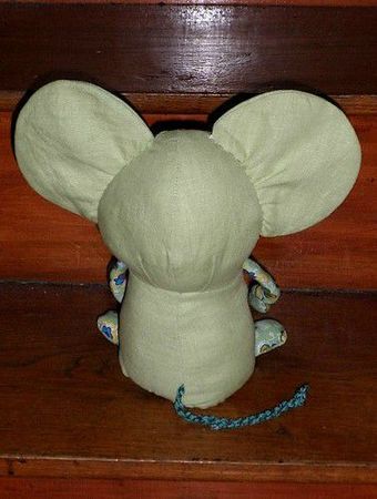 doudou souris verte (2)