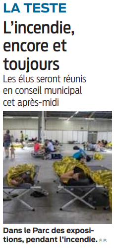 2022 09 27 SO La Teste L'incendie encore et toujours