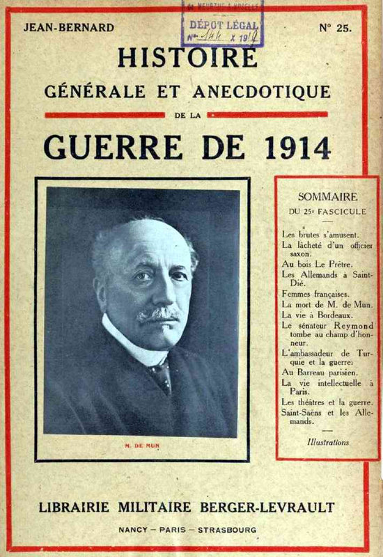 Jean Bernard guerre de 1914-6