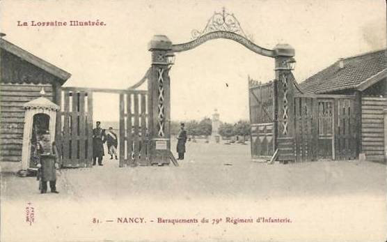 CPA Nancy Caserne 79è Régiment d'Infanterie