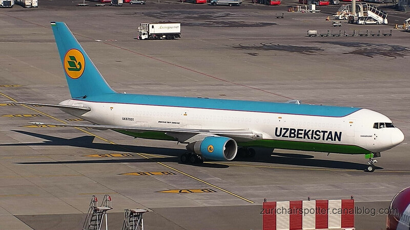 Boeing 767-33P(ER) (UK-67001) Uzbekistan Airways