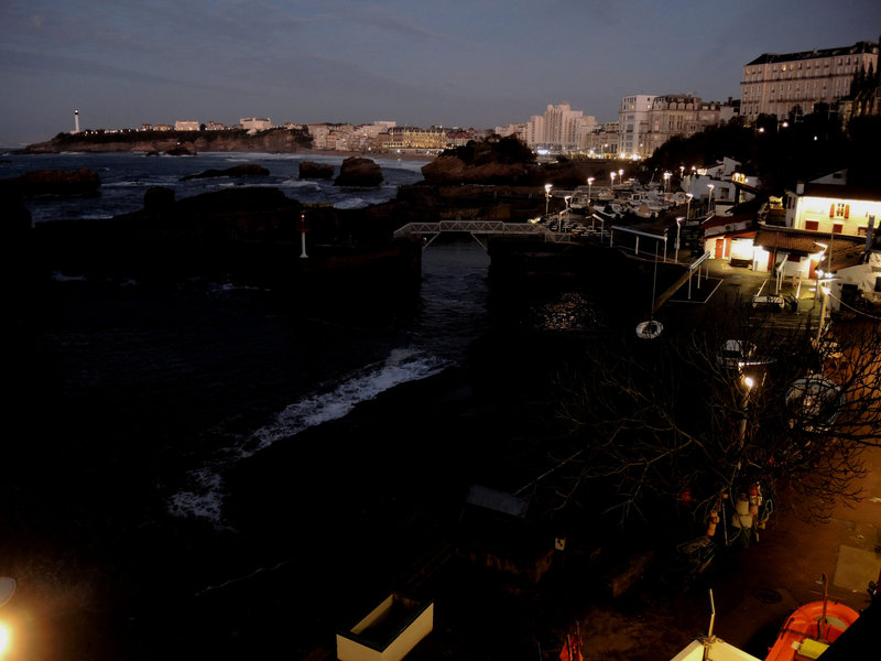 Biarritz, Port des Pêcheurs, fin de journée (64)