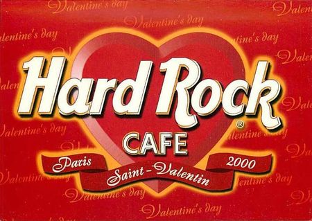 CPM Saint Valentin Pub Hard Rock Café Paris