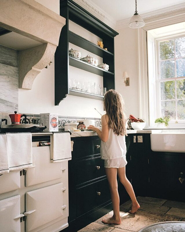 Plum-Sykes’-Home-Kitchen-with-AGA