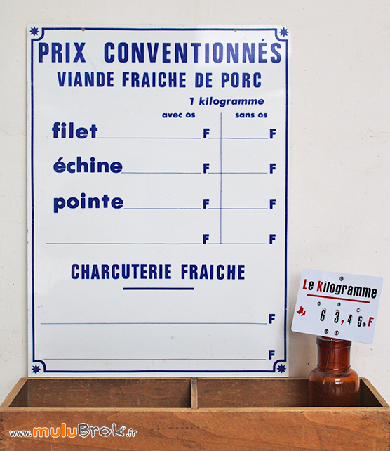 PANCARTE-TARIF-Boucherie-1-muluBrok-Brocante