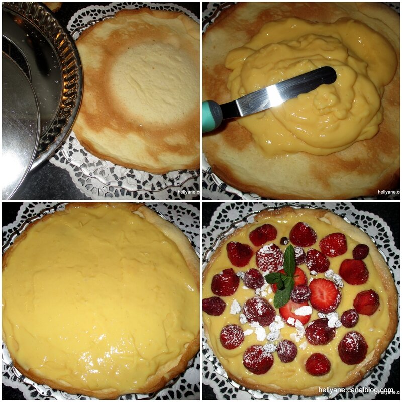 tarte aux pommes vanou + tarte fraises1