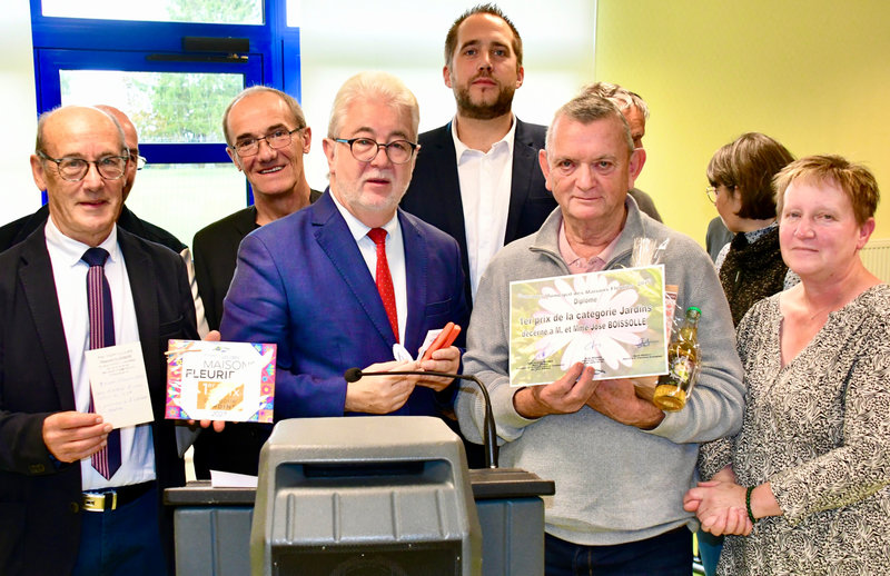 MAISONS FLEURIES HIRSON 2023 jardins 1er prix José Boissolle