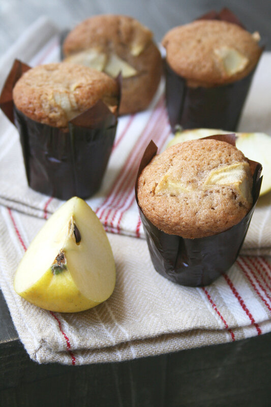Muffins à la pomme canelle