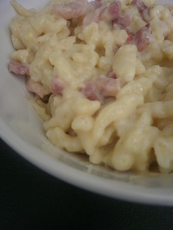 recettes plats Coquillettes alla carbonara